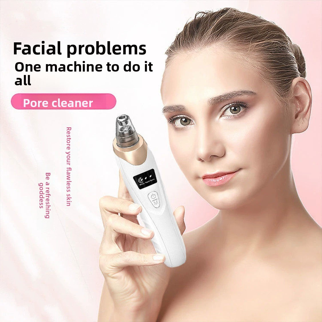 Electric Foam Facial Cleanser with Blackhead Removal