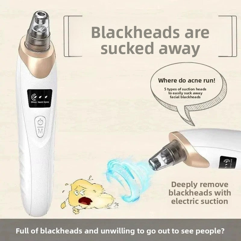 Electric Foam Facial Cleanser with Blackhead Removal
