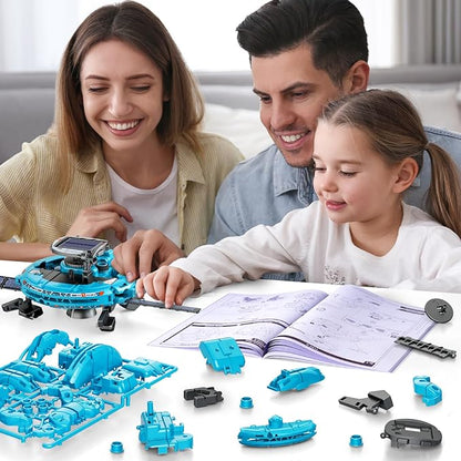 6-in-1 Solar Robot Toys
